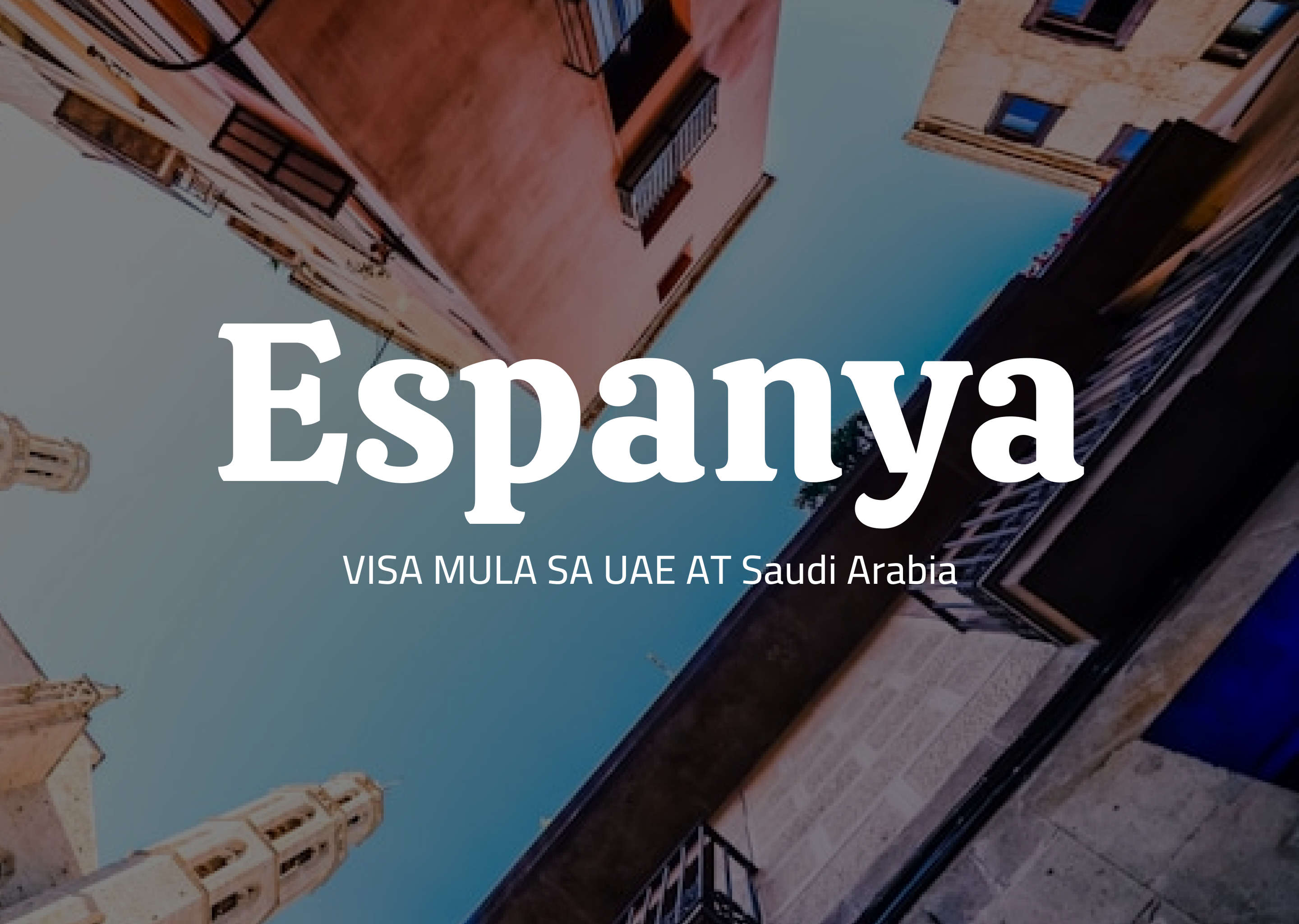 VFS and BLS Spain Schengen Visa from UAE and Saudi Arabia